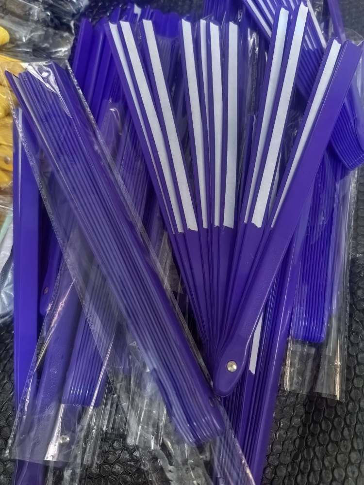 Different Colors Sublimation Clacking Fans Shipped From China