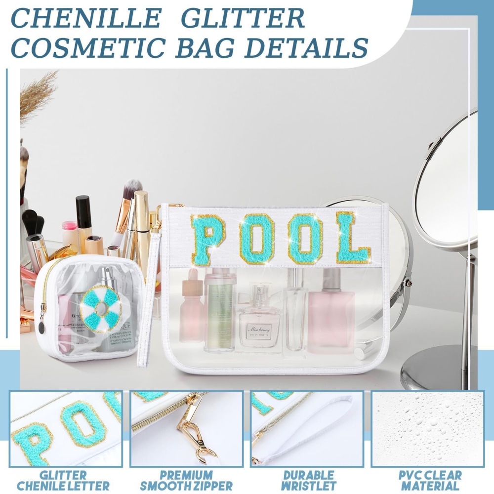 Chenier Letter Makeup Bag Suit Shipped From China Warehouse