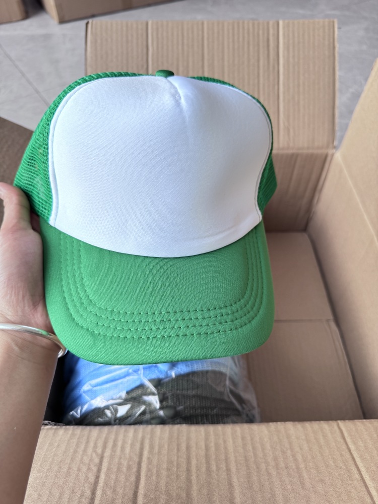 DIY Colorful Blank Caps Shipped From China