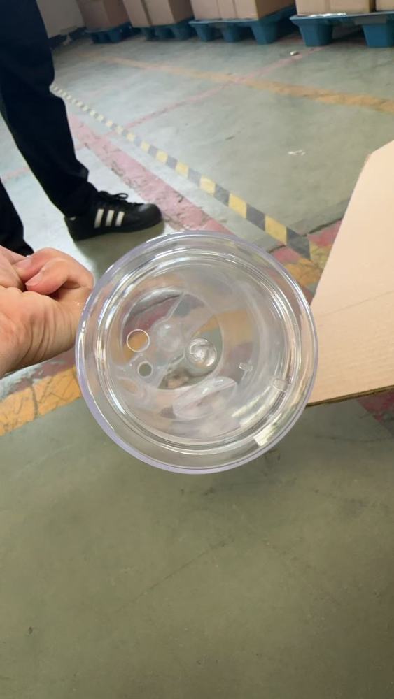 40OZ Plastic Snow Globe Double Wall Cups