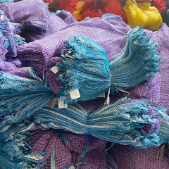 5-30kg Violet Custom Potato Raschel mesh bag