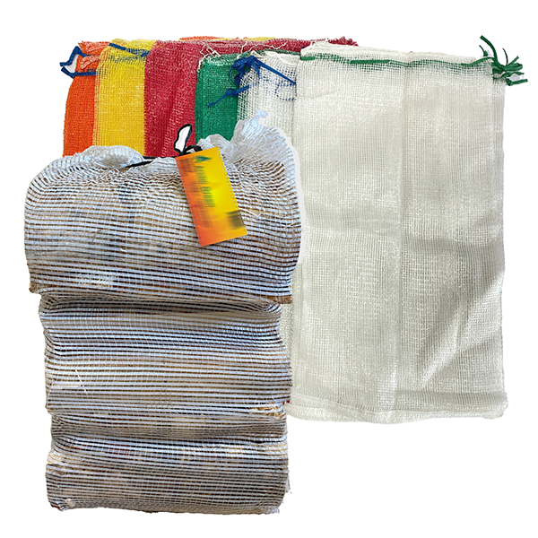 20-80L wholesale Custom Tubular Firewood Mesh Bag