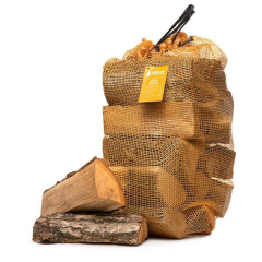 20-80L wholesale Custom Tubular Firewood Mesh Bag