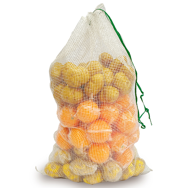 Custom 50*80cm 30kg Tubular fruit vegetables mesh bags