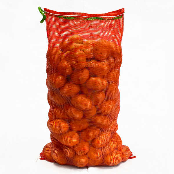 Wholesale manufacturers 25kg 50*80cm Custom PP Tubular Potato Mesh Bags for Sales