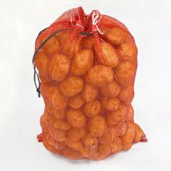 Wholesale manufacturers 25kg 50*80cm Custom PP Tubular Potato Mesh Bags for Sales