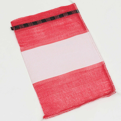 Wholesale Custom Firewood Leno Mesh Net Bag with Label