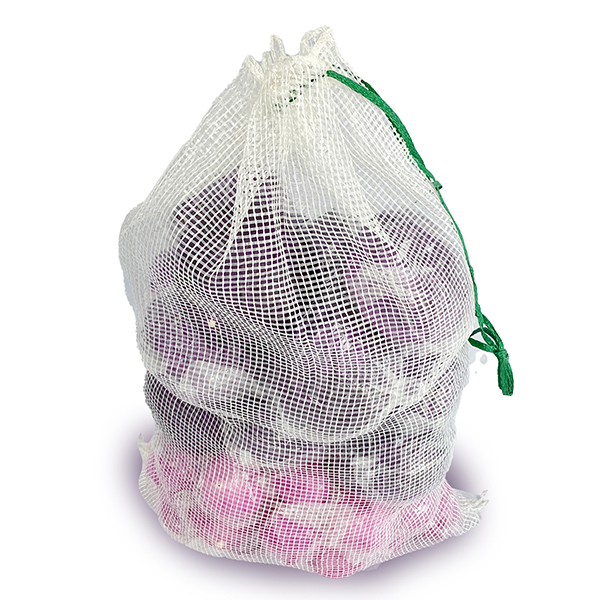 Custom 50*80cm 30kg Tubular fruit vegetables mesh bags