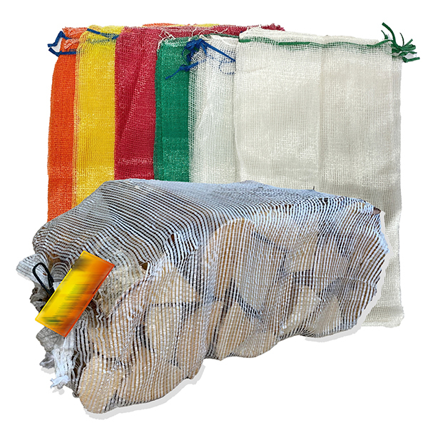 Custom UV Tubular Firewood Mesh Bag