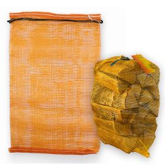Custom UV Tubular Firewood Mesh Bag