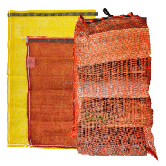 Wholesale Custom Firewood leno mesh bag