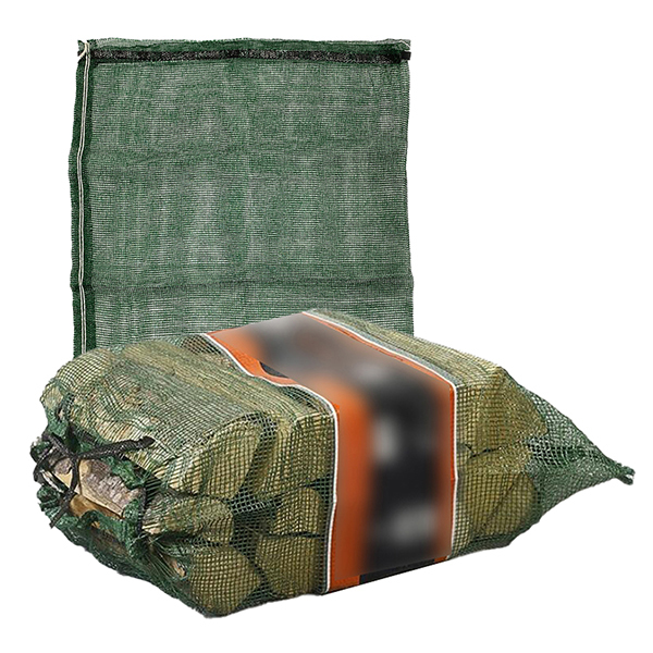 Wholesale Custom Firewood leno mesh bag