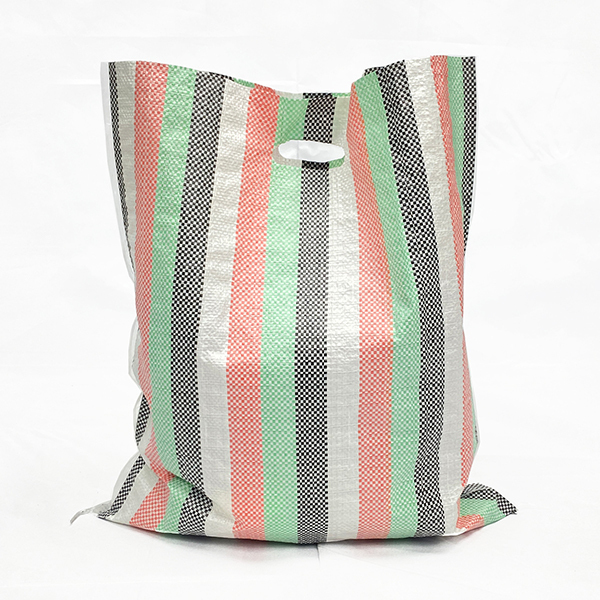 OEM Custom handle pp woven shopping bag