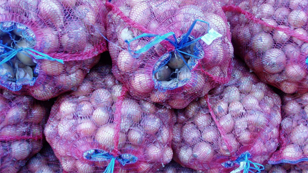 potato raschel mesh bag