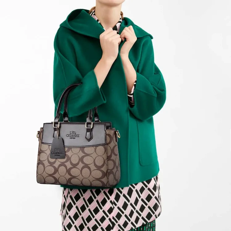 High Quality Wholesale Ladies Designer Handbags Fashion Popular Tote Vintage Printed Women Shoulder Bags