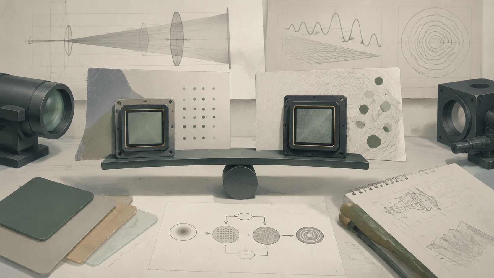 Editorial illustration for LCOS SLM for Beam Shaping and Wavefront Correction Workflows
