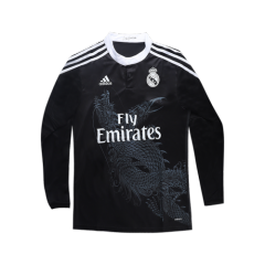 Real Madrid Retro Long Sleeve Jersey Third Away 2014/15