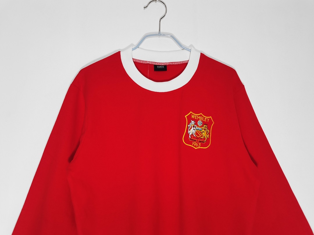 Manchester United FA Cup Final Retro Long-Sleeve Jersey 1963