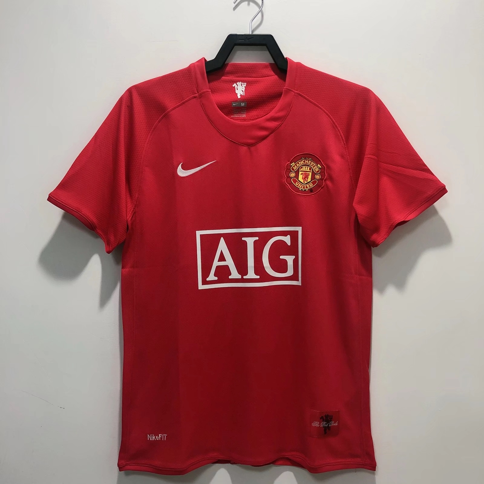 Manchester United RONALDO #7 Retro Jersey Home 2007/08