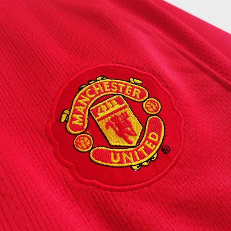 Manchester United Retro Long Sleeve Jersey UCL Final Home 2007/08