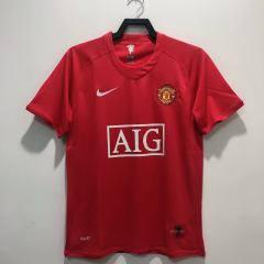 Manchester United Retro Jersey Home 2007/08