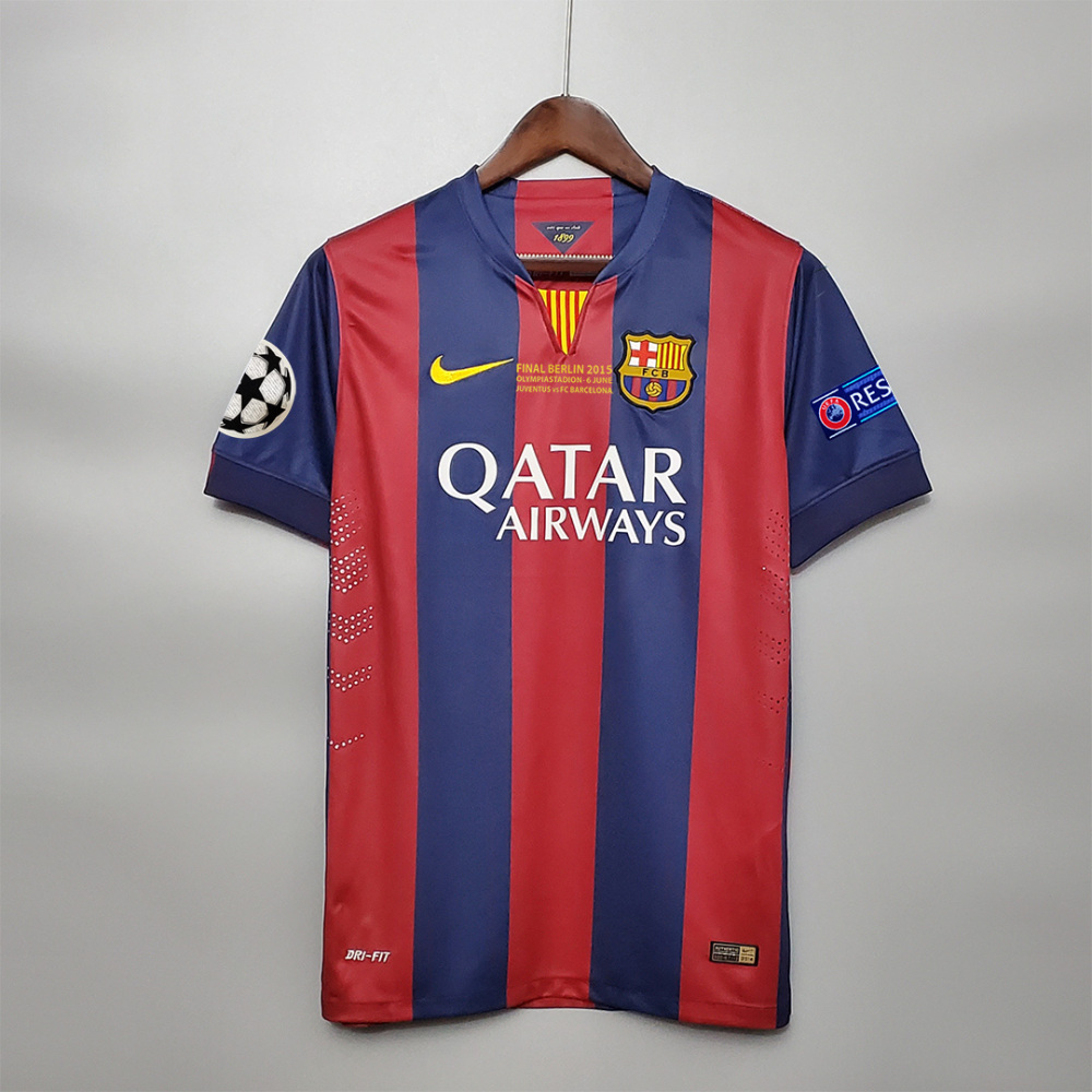 Barcelona Messi #10 Retro Jersey Home 2014/15