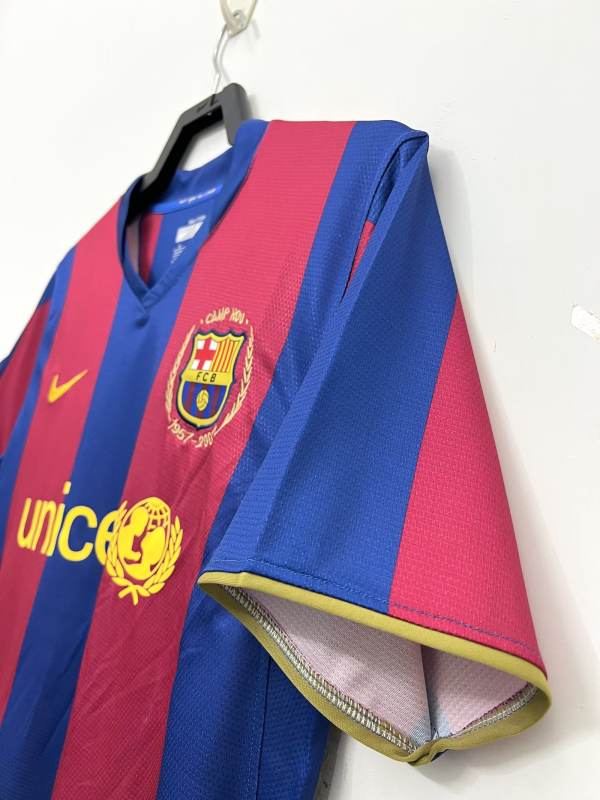 Barcelona Retro Jersey 50-Years Anniversary 2007/08