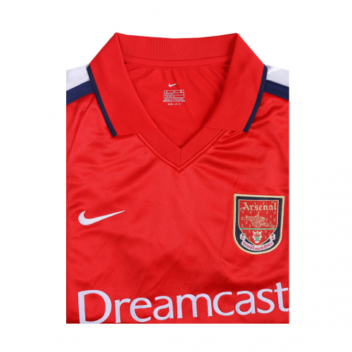 Arsenal Retro Home Jersey 2000/01