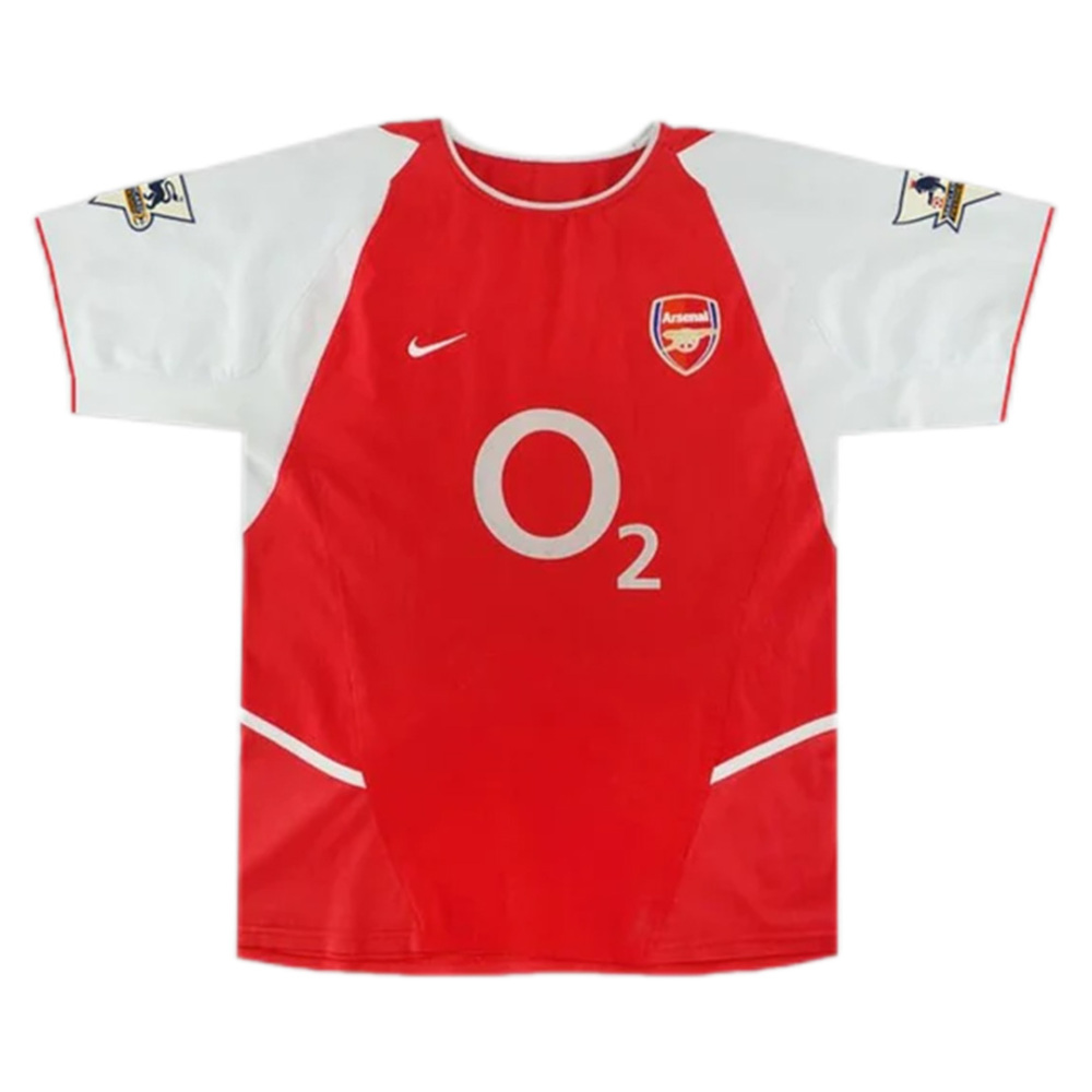 Arsenal Henry #14 Retro Jersey Home Replica 2002/04