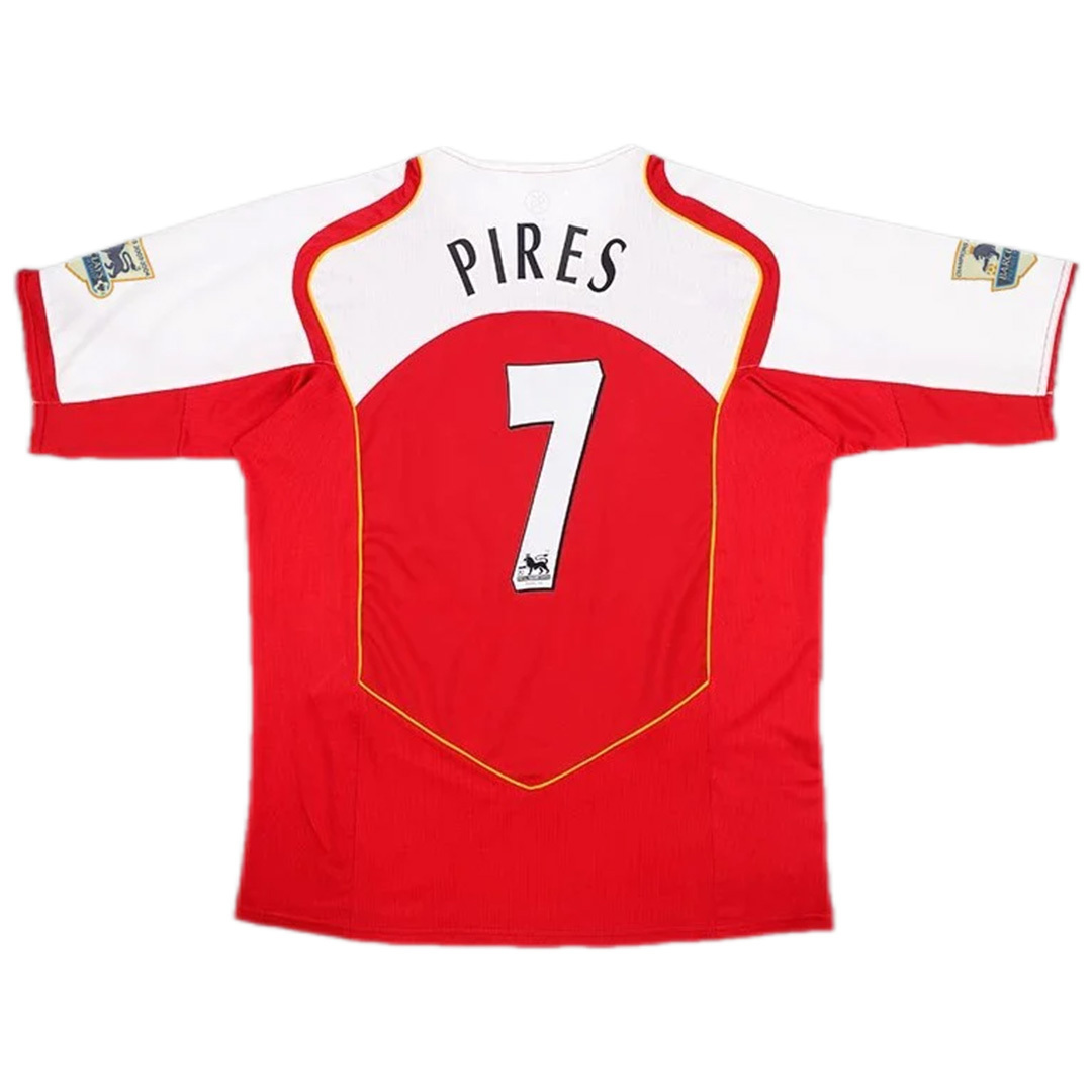 Arsenal Henry #14 FABREGAS #15 Pires #7 Bergkamp #10 Retro Jersey Home Replica 2004/05