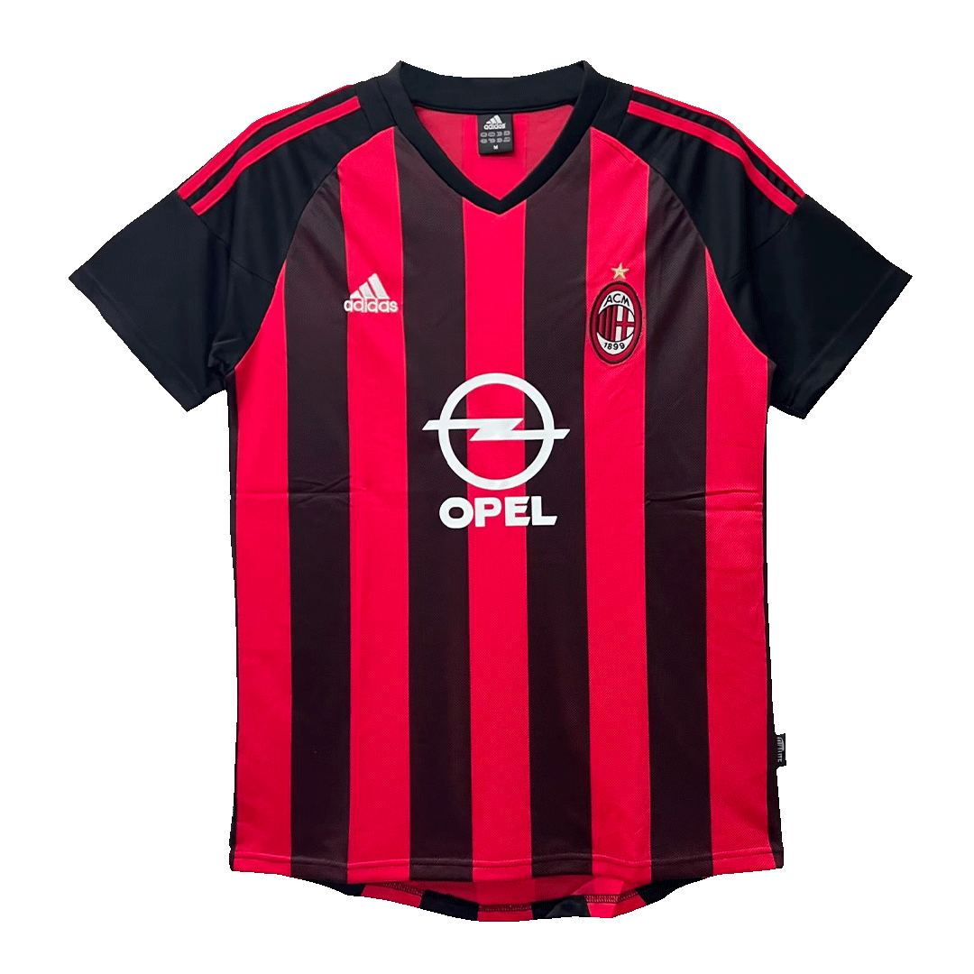 AC Milan Retro Jersey Home 2002/03