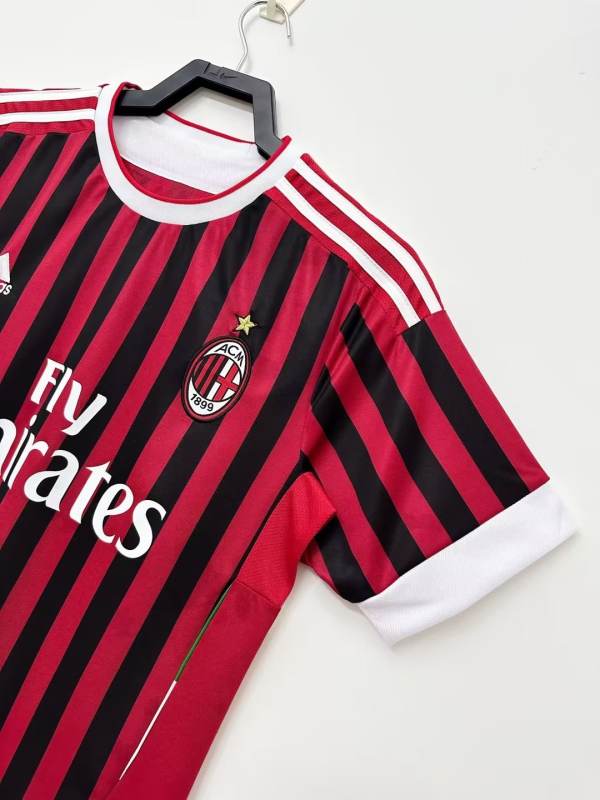 AC Milan Retro Jersey Home 2011/12