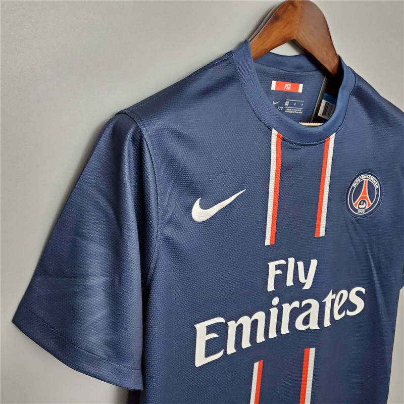 PSG Soccer Jersey Home Retro Replica 12/13