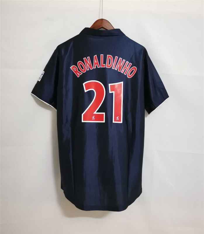 PSG Retro Jersey Home 2001/02