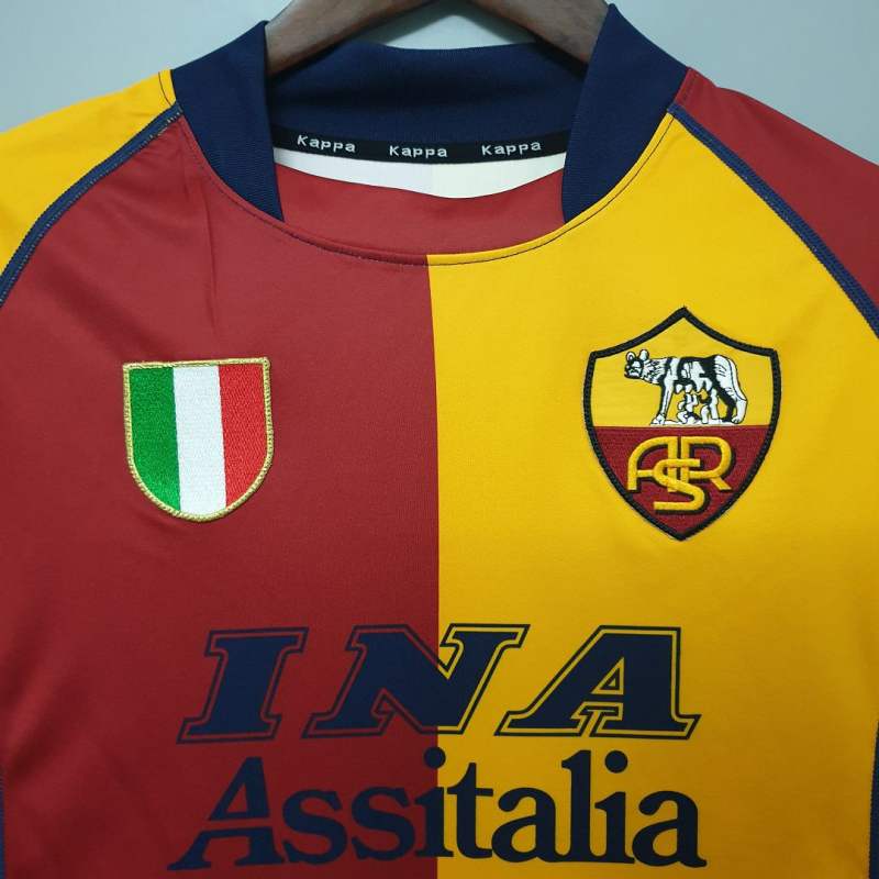 Roma Retro Jersey Third Away Replica 2001/02