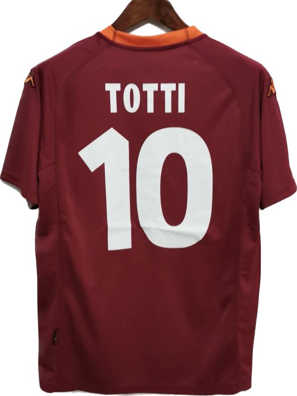 Roma Retro Jersey Home 2000/01