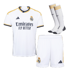Real Madrid Home Whole Kit(Jersey+Shorts+Socks) 2023/24