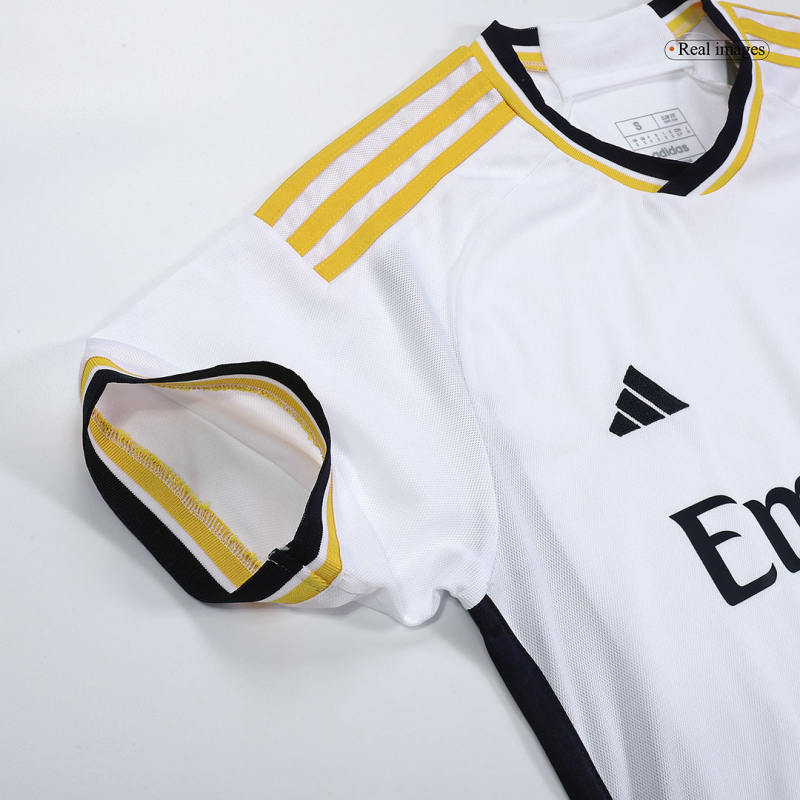 BELLINGHAM #5 VINI JR. #7 MODRIĆ #10 KROOS #8 Real Madrid Home Jersey 2023/24