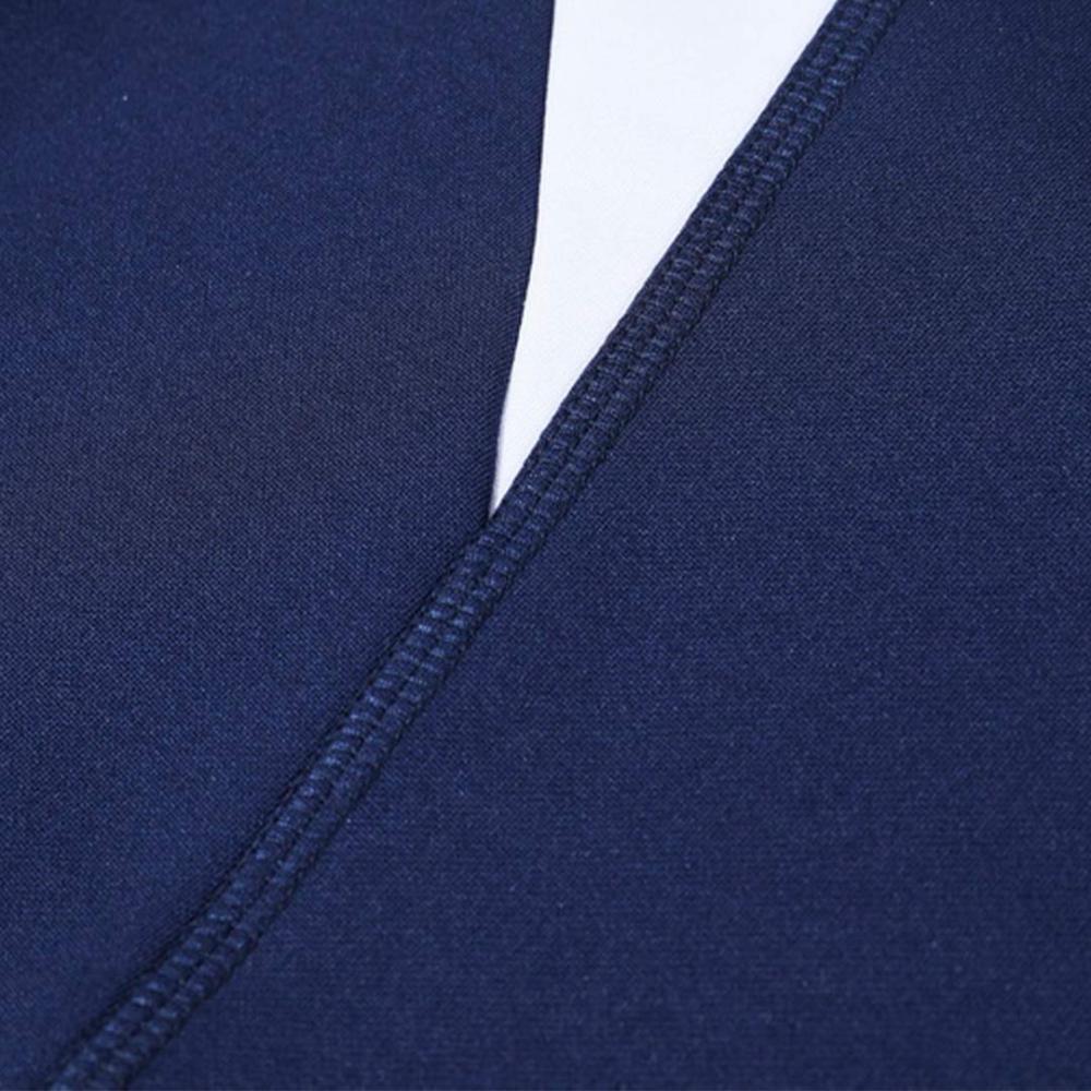Italy Zipper Sweatshirt Kit(Top+Pants) Blue 2023