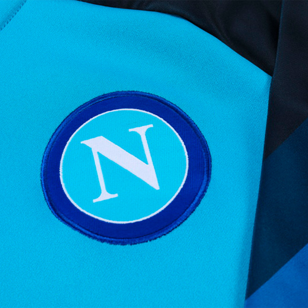 Napoli Zipper Sweatshirt Kit(Top+Pants) Blue 2023