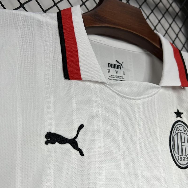 Kids AC Milan Away Jersey Kit 2024/25