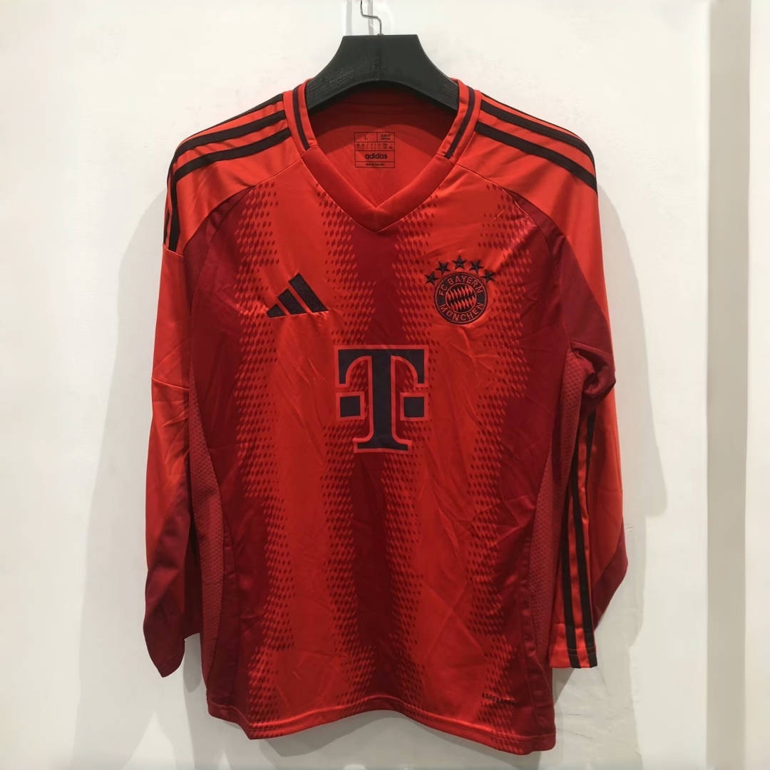 Bayern Munich Home Long Sleeve Jersey 2024/25