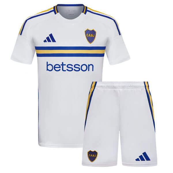 Kids Boca Juniors Away Jersey Kits 2024/25