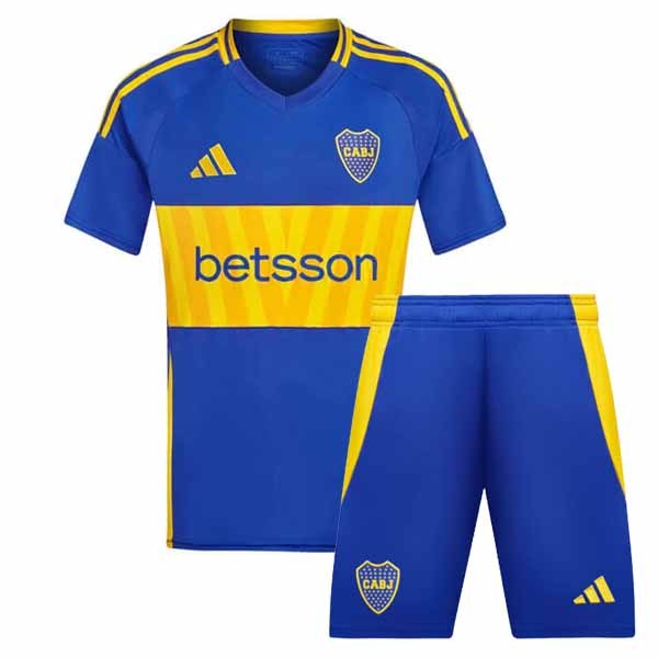 Kids Boca Juniors Home Jersey Kits 2024/25