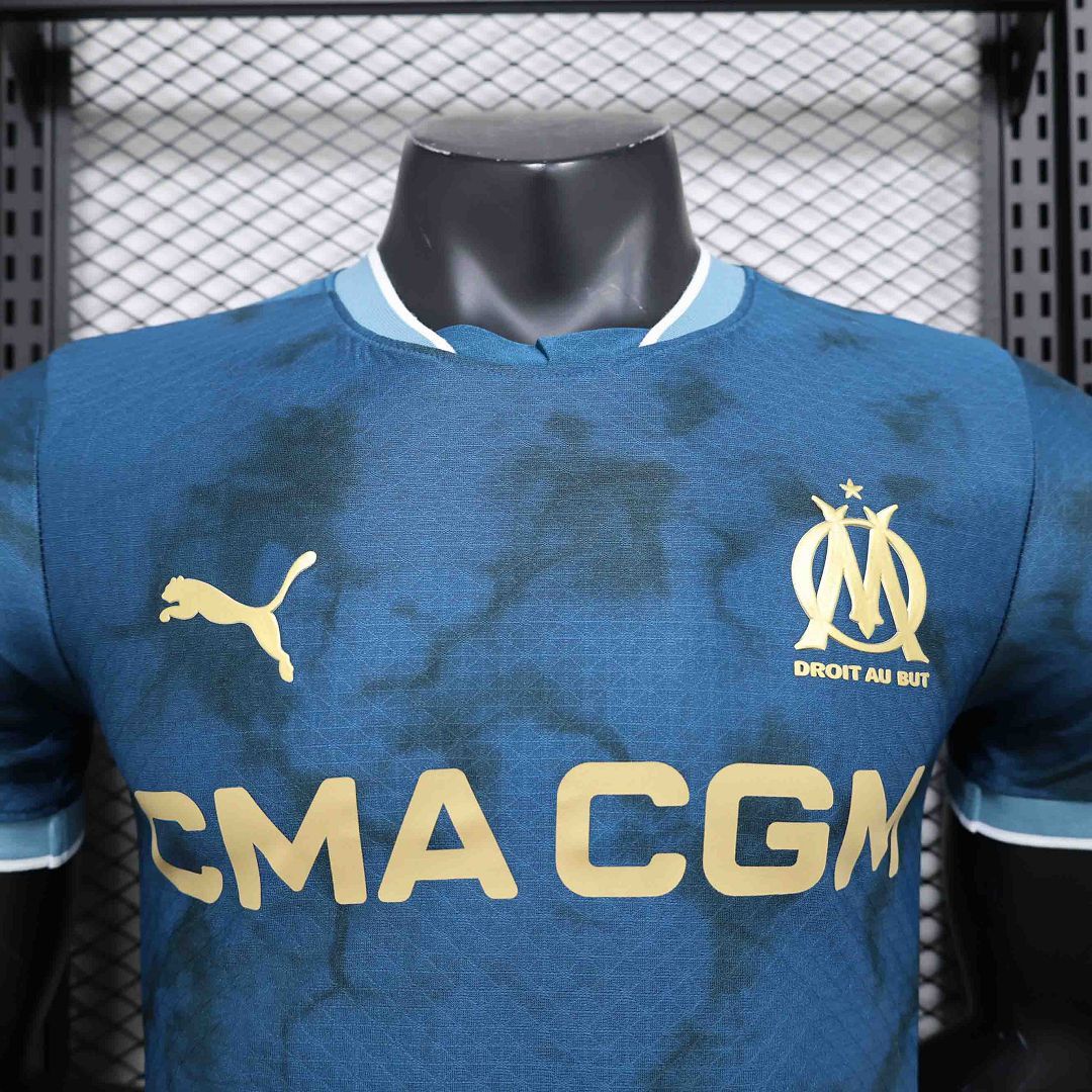 Marseille Away Jersey Player Version 2024/25