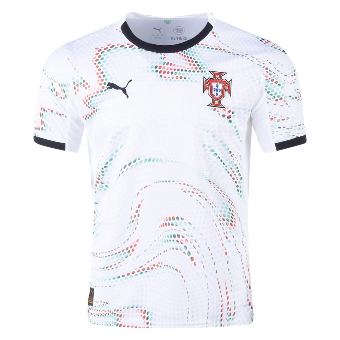 Portugal Away Soccer Replica Jersey 2025