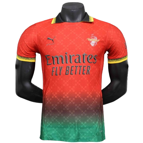 AC Milan x Off-White Fourth Goalkeeper Jersey Player Version 2024/25
