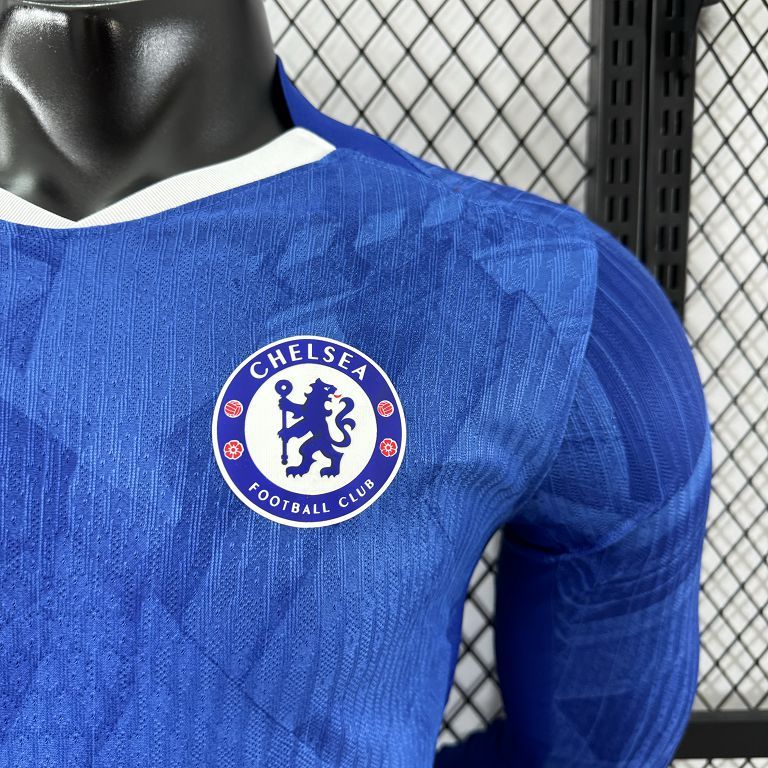 2025/26 Chelsea Home Jersey Long Sleeve Player Version 