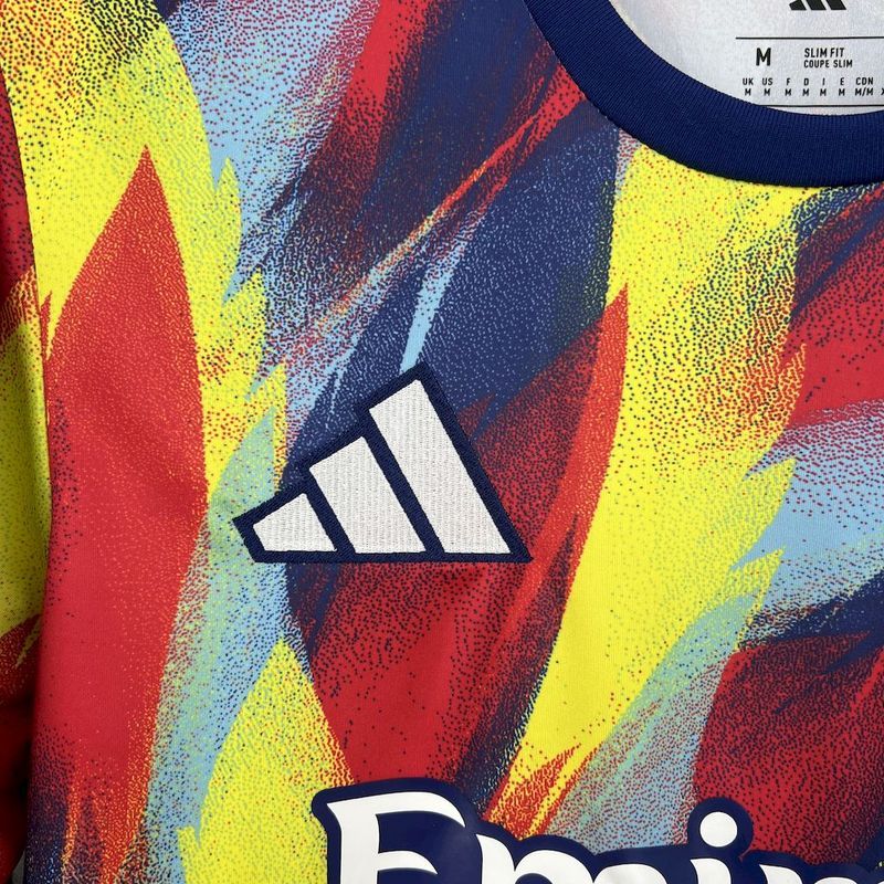 2025/26 Arsenal Pre Match Training Jersey 