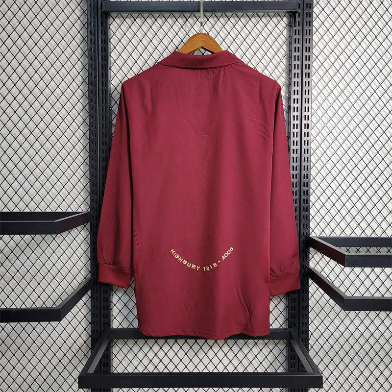 2005/06 Arsenal Home Retro Jersey Long Sleeve